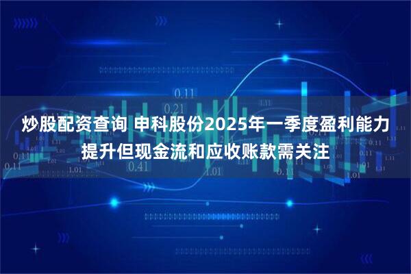 炒股配资查询 申科股份2025年一季度盈利能力提升但现金流和应收账款需关注