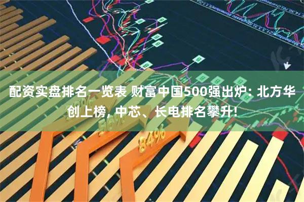 配资实盘排名一览表 财富中国500强出炉: 北方华创上榜, 中芯、长电排名攀升!